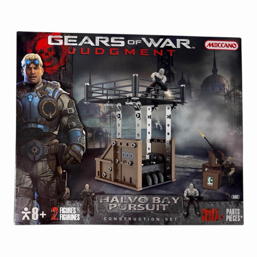 2013 Meccano Gears of War Judgment Halvo Bay Pursuit Construction Set 855452 NEW